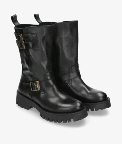 Mujer Rhostock Botines 14322 en negro