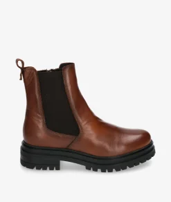 Mujer Traveris Botines B-3503-A en cuero