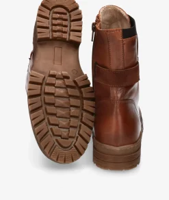 Mujer Traveris Botines IB-24178 en cuero