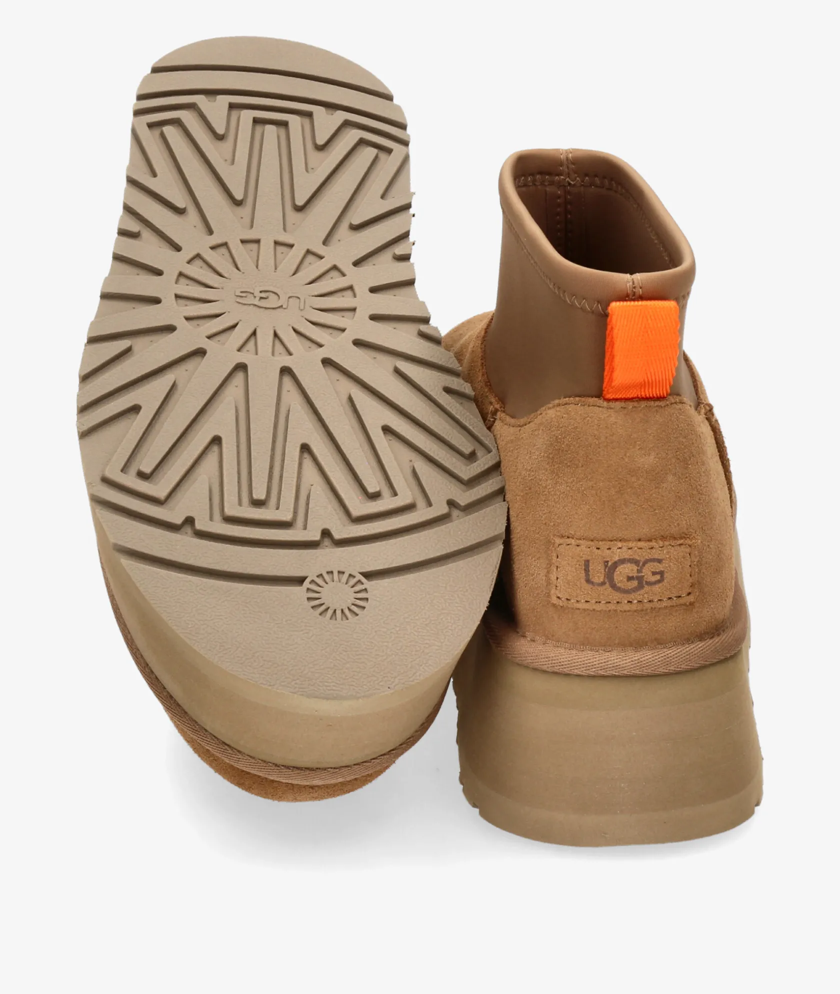 Mujer UGG Botines CLASSIC MINI DIPPER en cuero