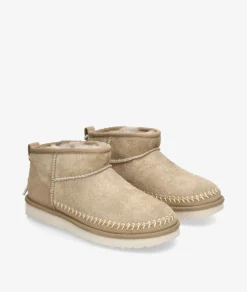 Mujer UGG Botines CLASSIC ULTRA MINI BIARRITZ en beige