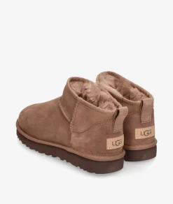 Mujer UGG Botines CLASSIC ULTRA MINI en topo