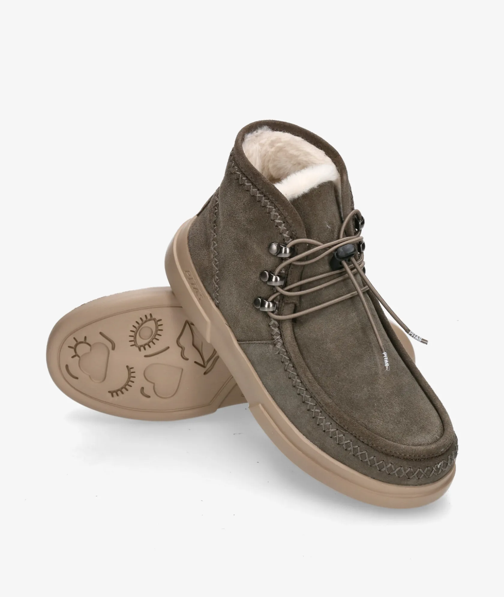 Mujer Walk in Pitas Botines ONTARIO en serraje