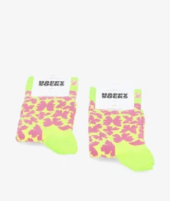 Mujer Happy Socks Calcetines P0000153 en amarillo