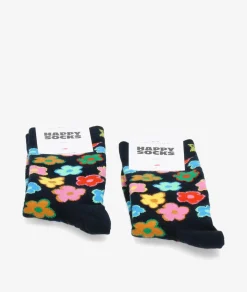 Mujer Happy Socks Calcetines P000048 en azul marino