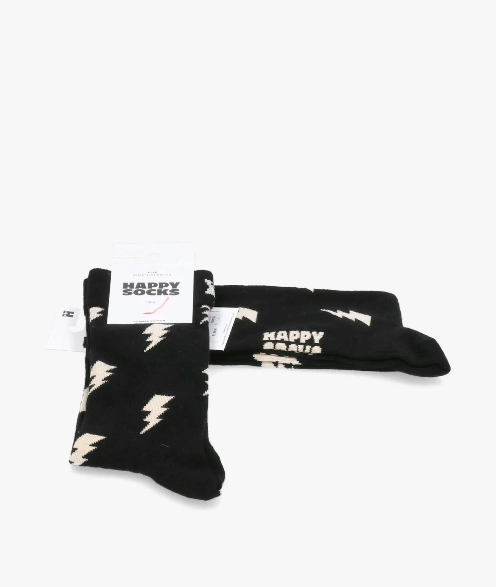 Mujer Happy Socks Calcetínes unisex P000132 en negro