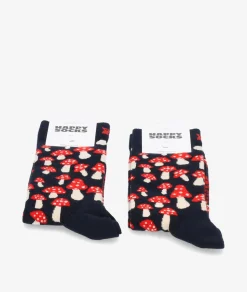 Mujer Happy Socks Calcetínes unisex P000040 en azul marino