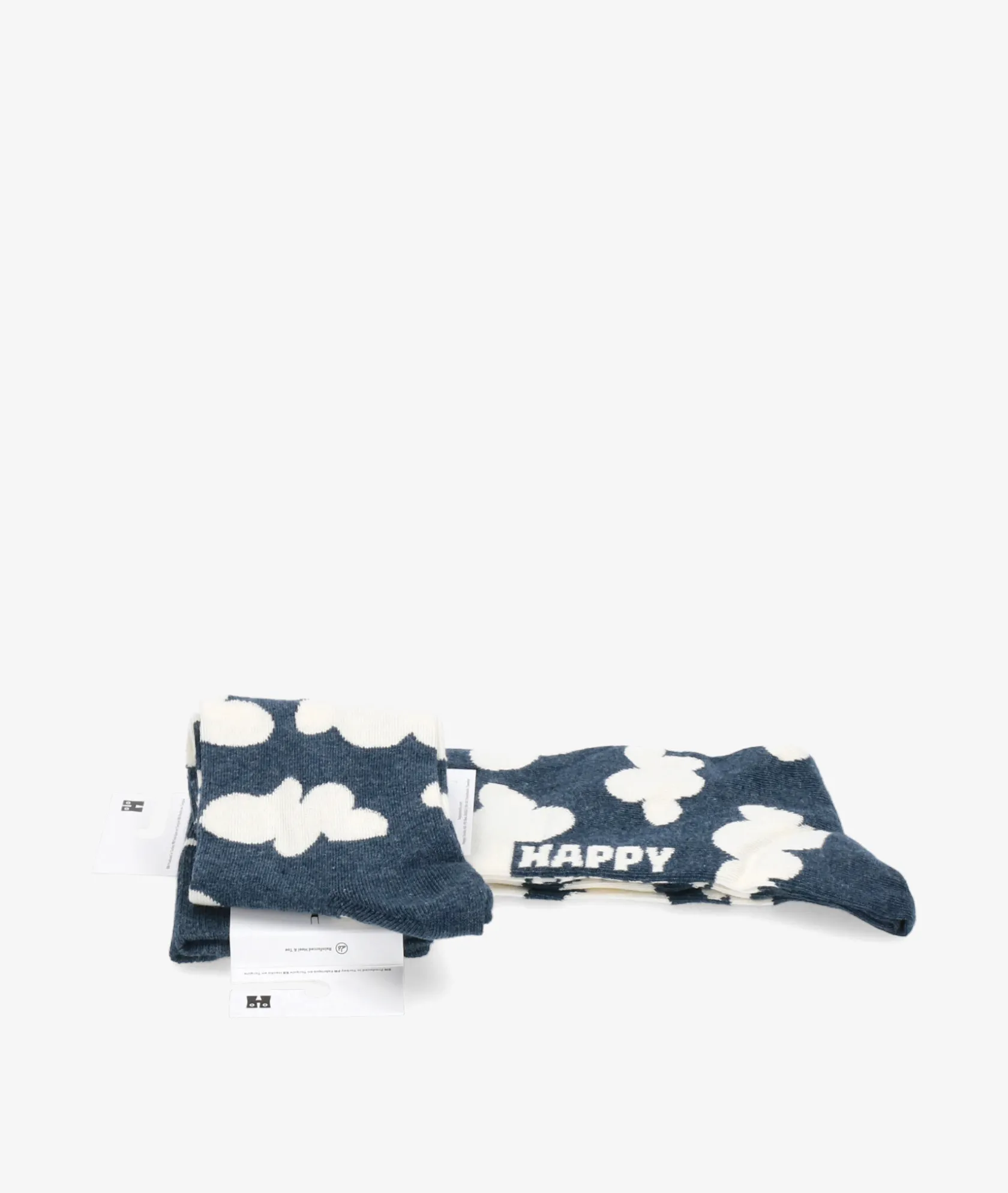Mujer Happy Socks Calcetínes unisex P000039 en azul marino