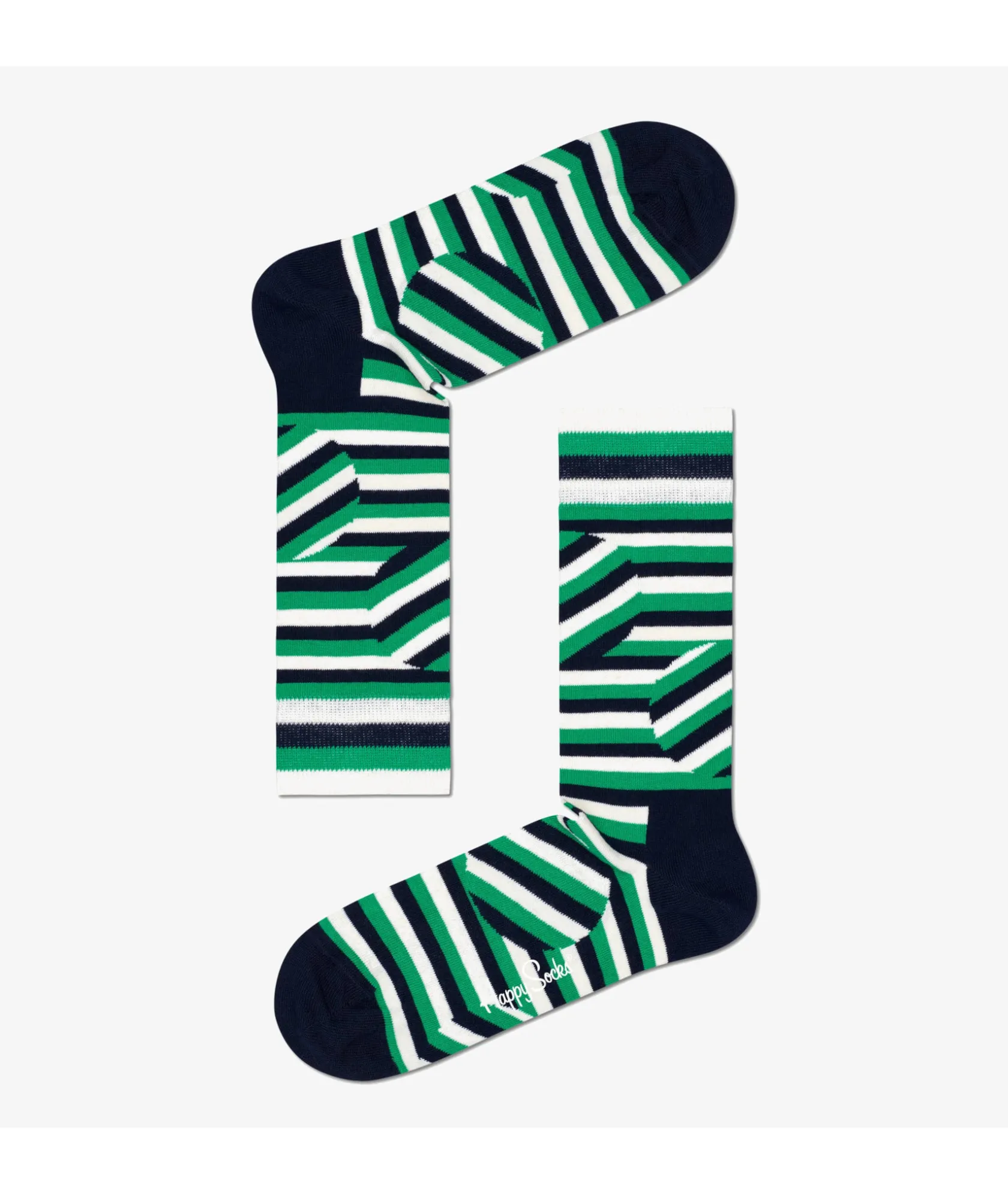 Mujer Happy Socks Calcetínes unisex ABS01-7300 en verde