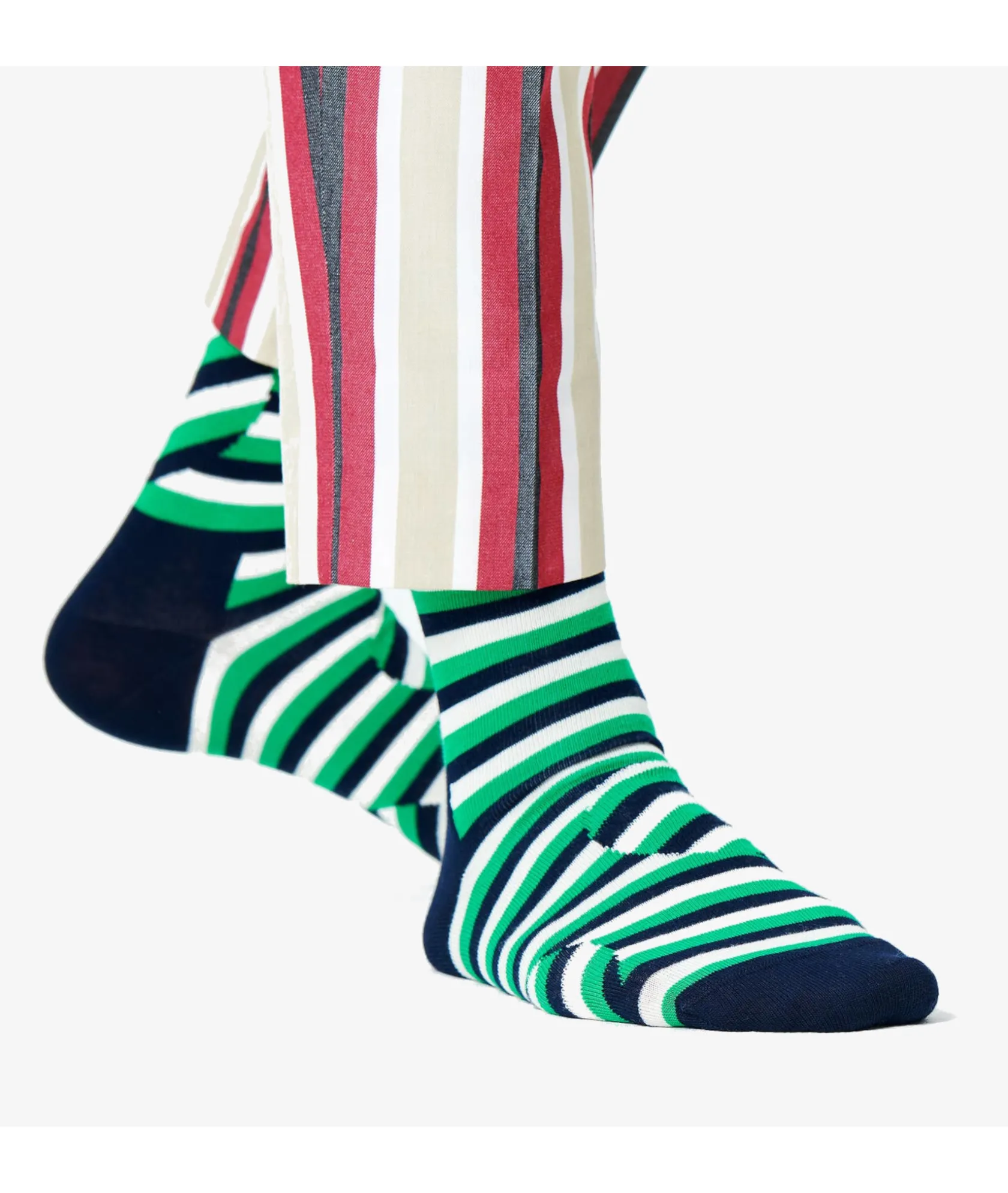 Mujer Happy Socks Calcetínes unisex ABS01-7300 en verde