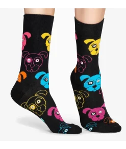 Mujer Happy Socks Calcetínes unisex DOG01-9050 en multicolor