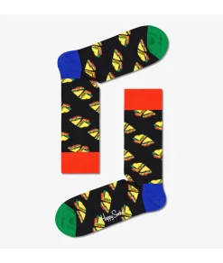 Mujer Happy Socks Calcetínes unisex LOV01-6500 en azul marino