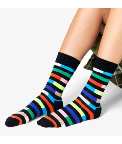 Mujer Happy Socks Calcetínes unisex HIG01-9300 en azul marino