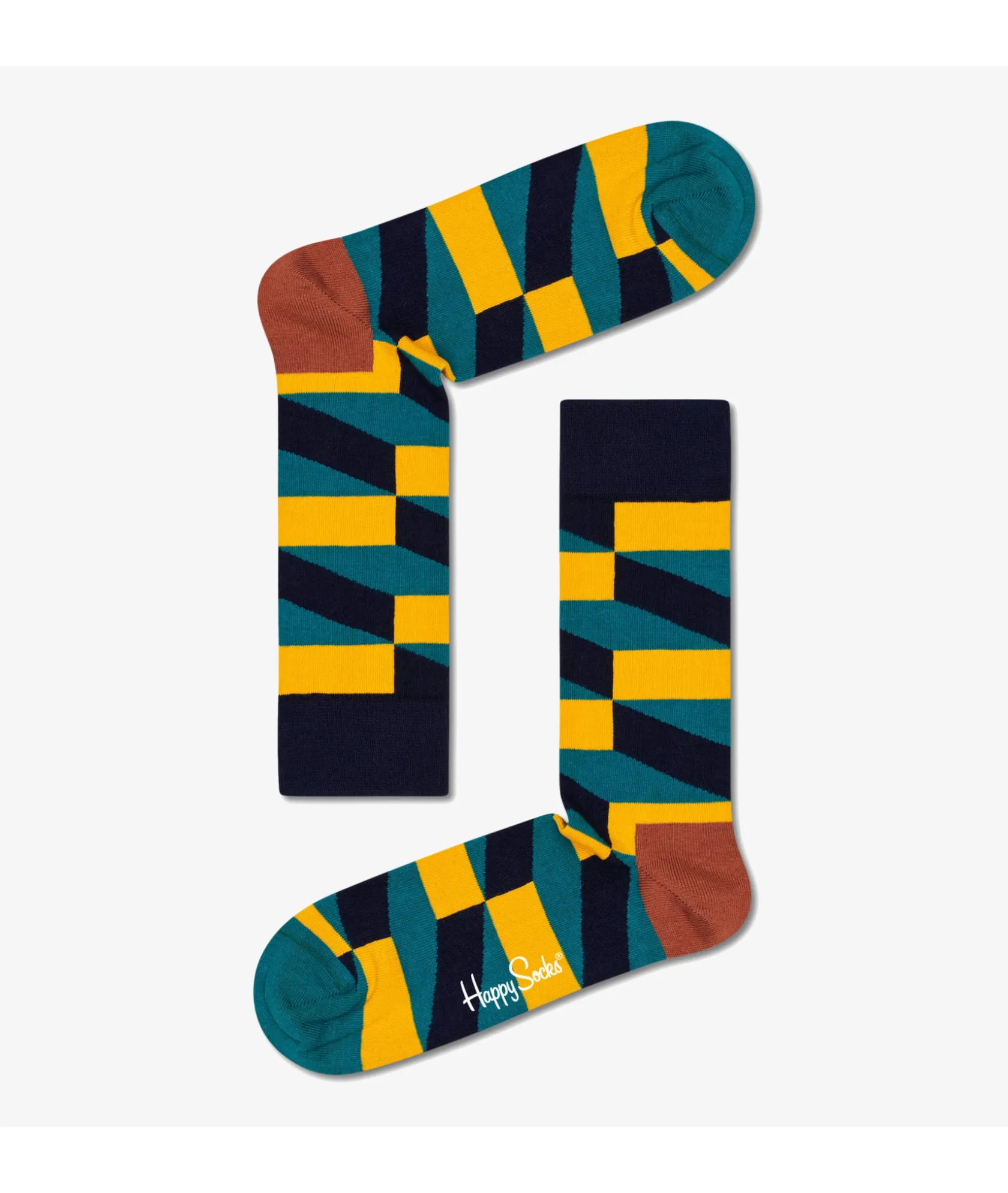 Mujer Happy Socks Calcetínes unisex JFO01-7300 en verde
