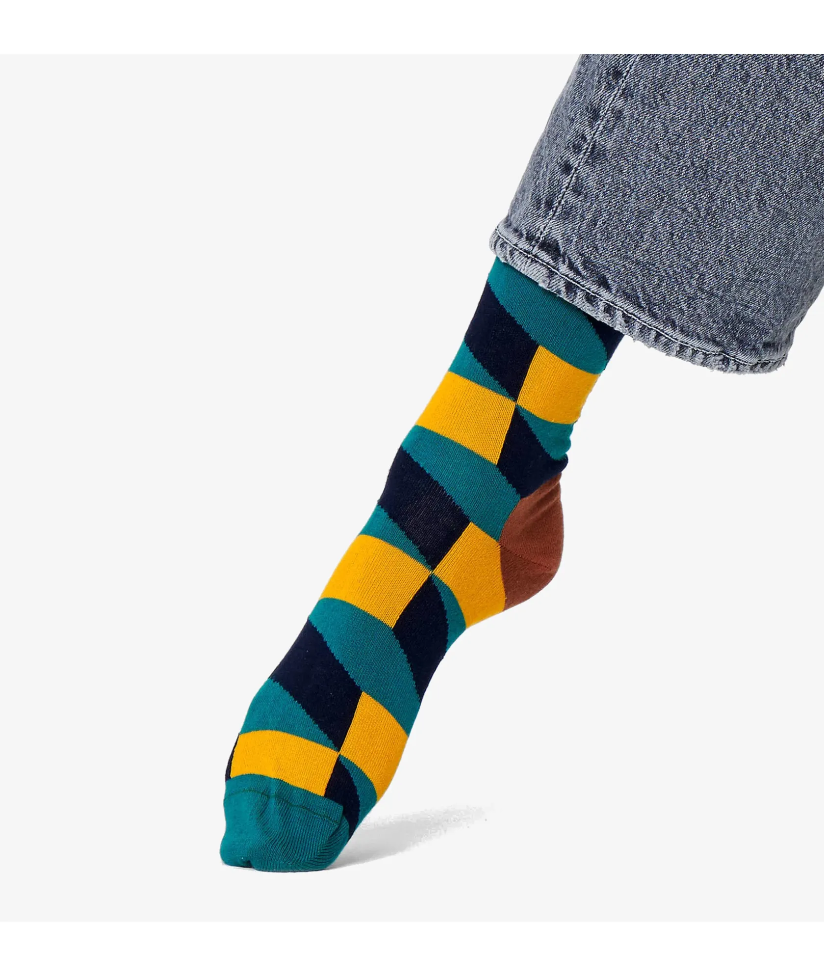 Mujer Happy Socks Calcetínes unisex JFO01-7300 en verde