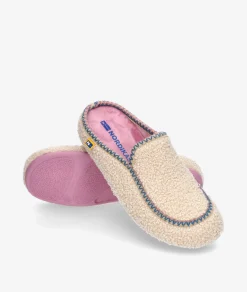 Mujer Nordikas Chinela 2190 en beige