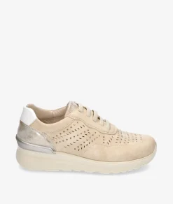 Mujer Amarpies Deportivos 30002 en beige