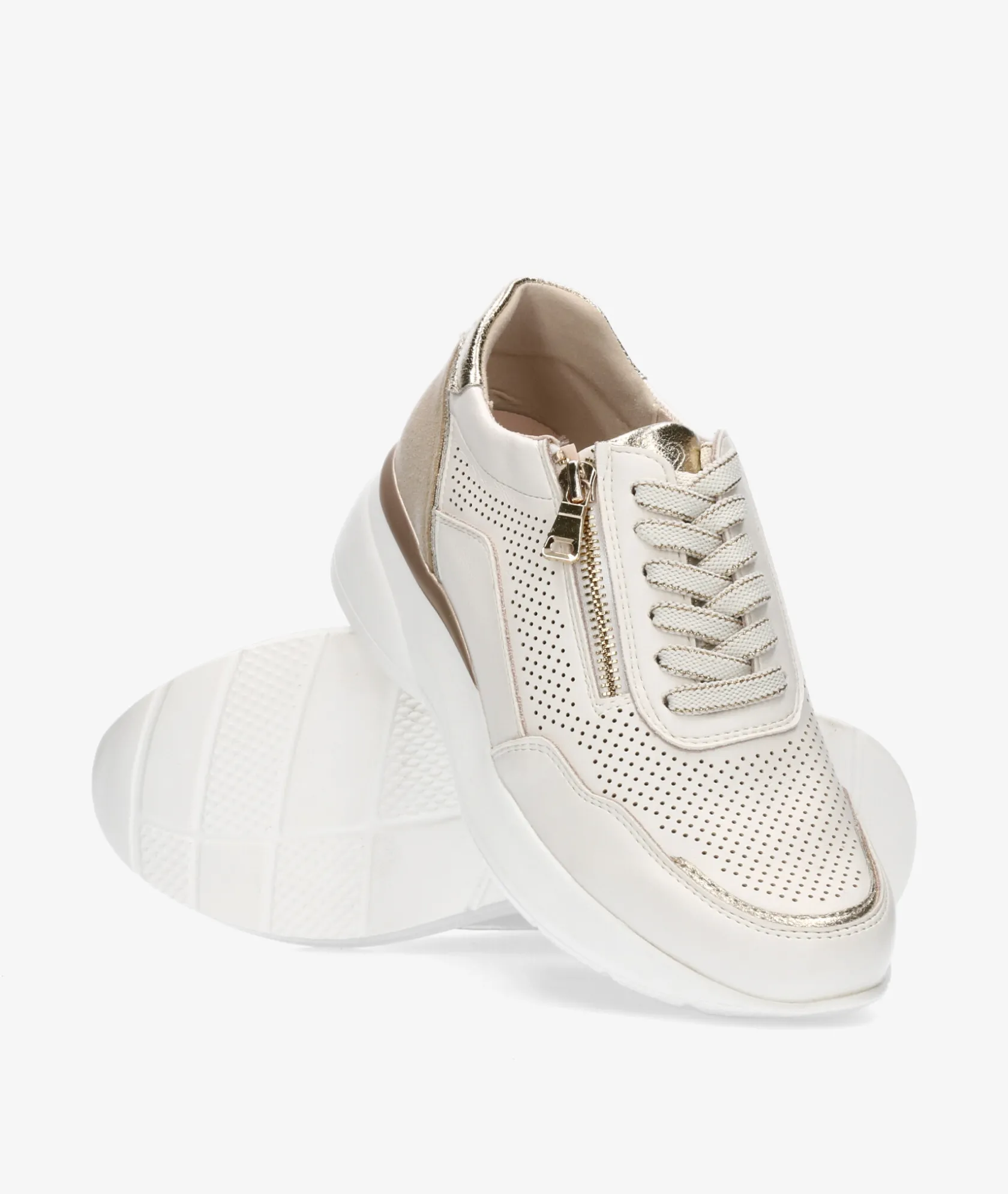 Mujer Amarpies Deportivos 30258 en beige