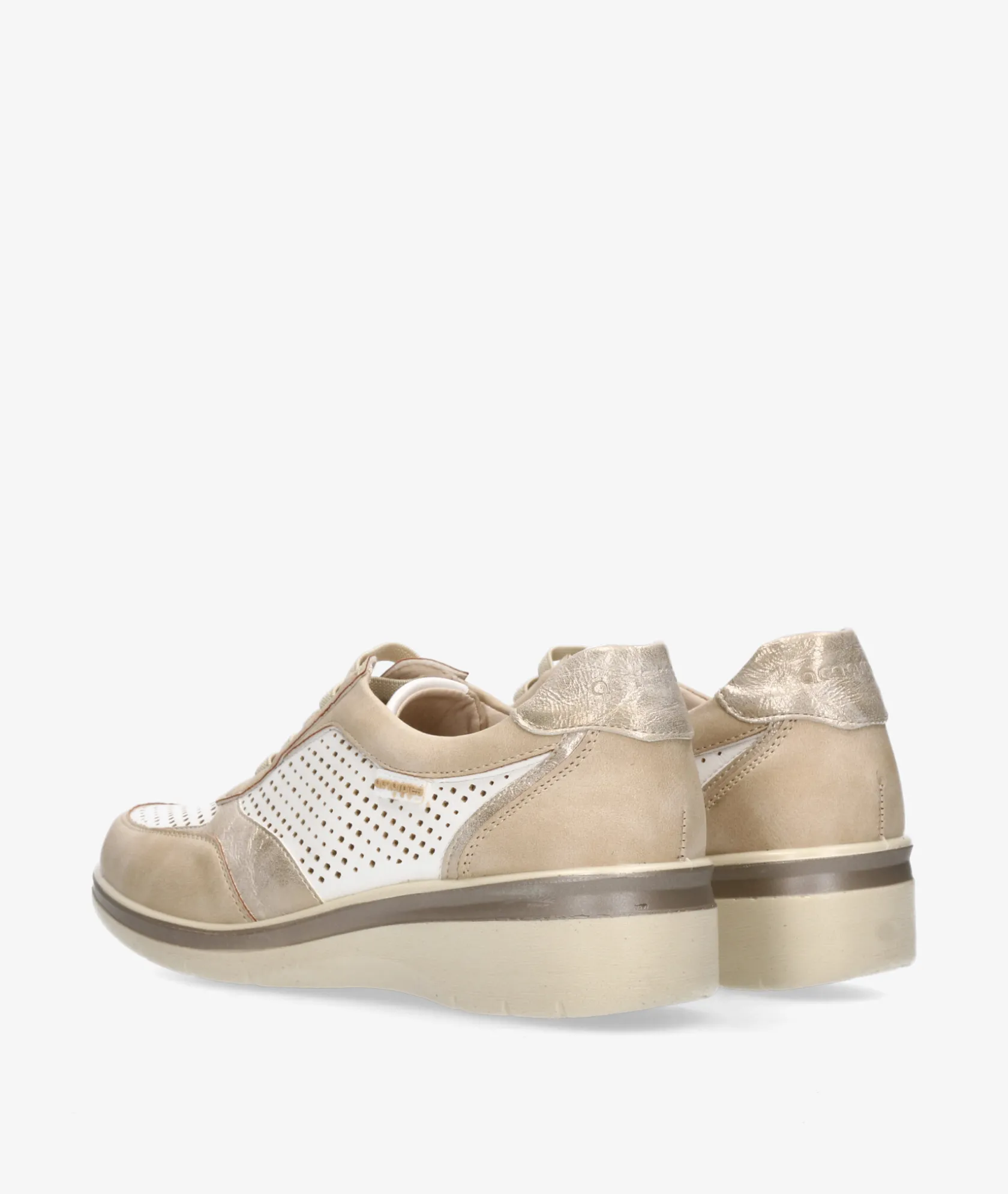 Mujer Amarpies Deportivos 30026 en beige
