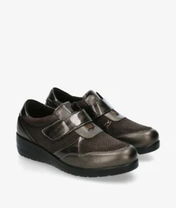 Mujer pabloochoa.shoes Deportivos DOCTOR CUTILLAS 45418 en metalizado