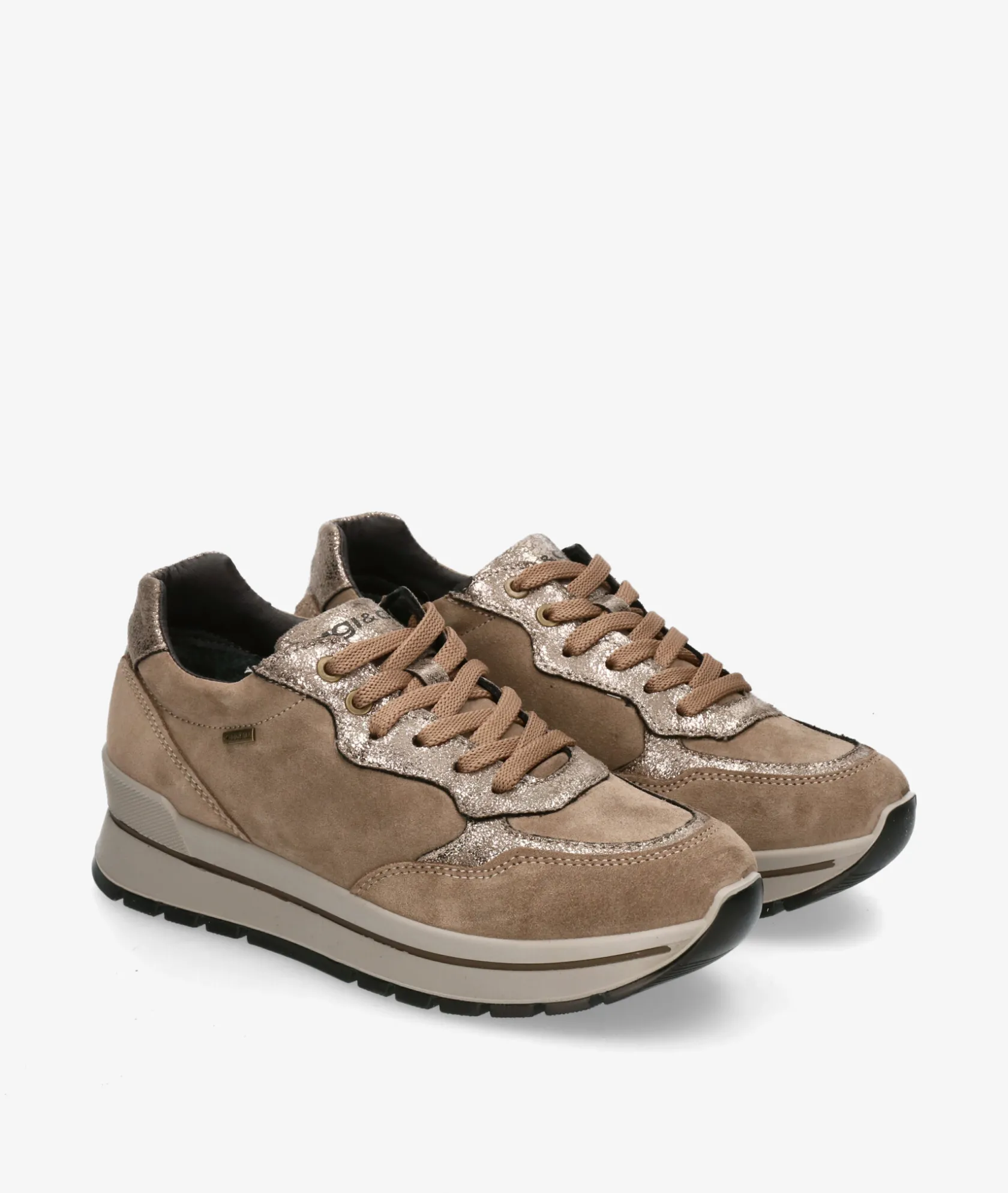 Mujer Igi&Co Deportivos Igi&Co 8676511 en serraje taupe