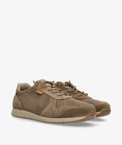 Hombre Imac Deportivos 101830 en serraje taupe