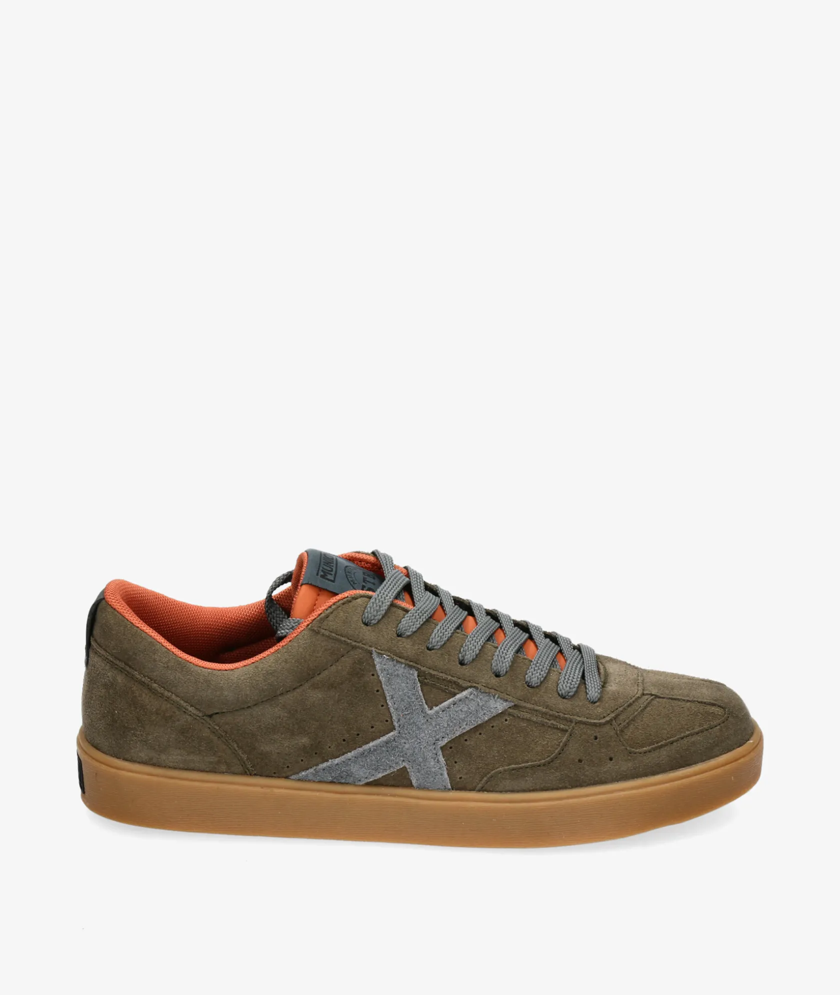 Hombre pabloochoa.shoes Deportivos MUNICH BREAK en serraje kaki