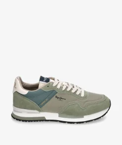 Hombre Pepe Jeans Deportivos HAILON BASIC en caki