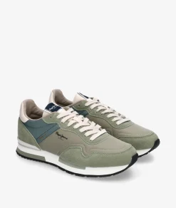 Hombre Pepe Jeans Deportivos HAILON BASIC en caki