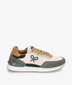 Hombre Silbon Deportivos RUNNING MULTI en beige