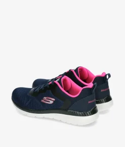 Mujer Skechers Deportivos 12607 en marino