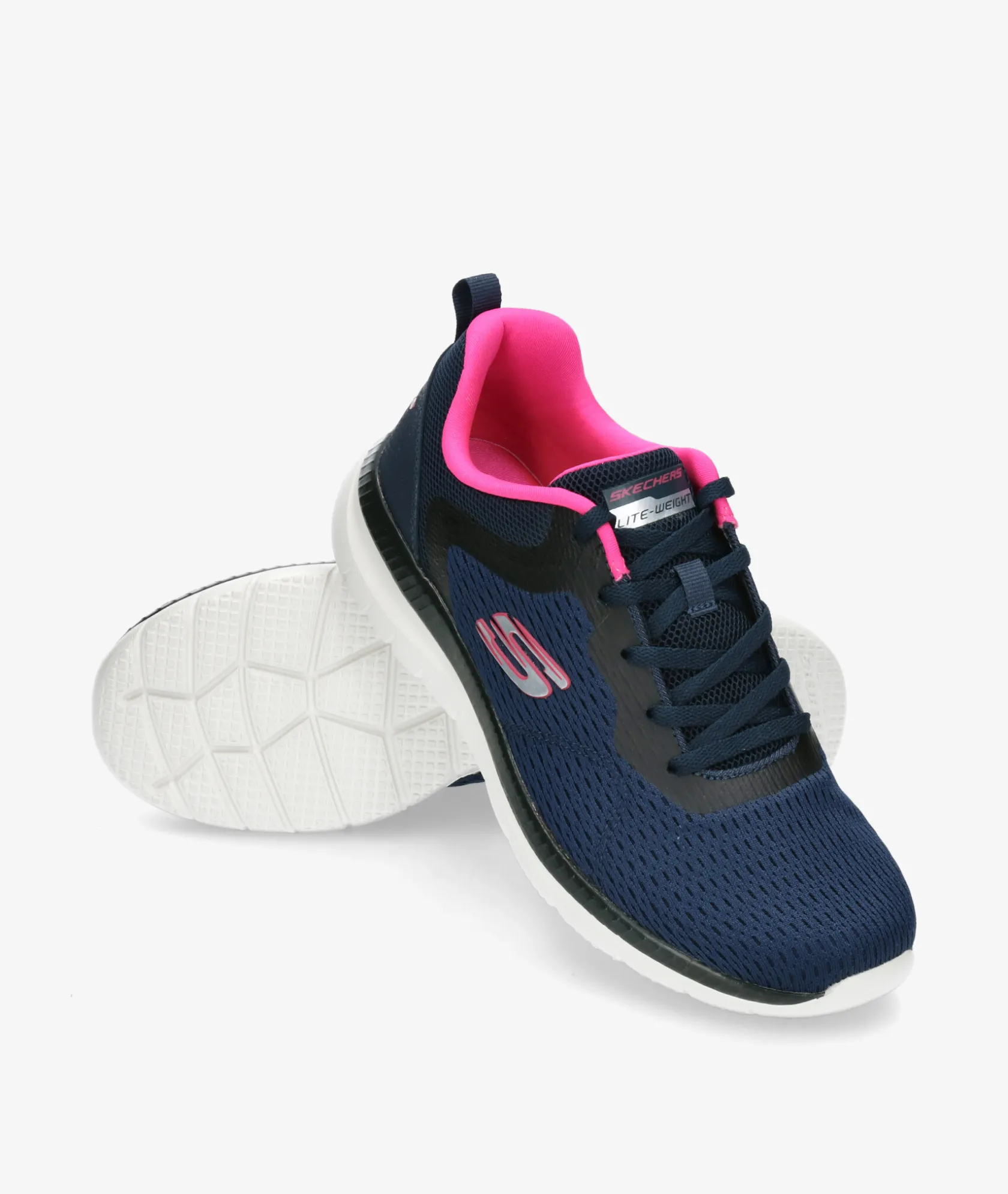 Mujer Skechers Deportivos 12607 en marino