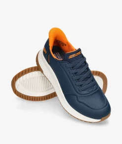 Hombre Skechers Deportivos 118424 en marino