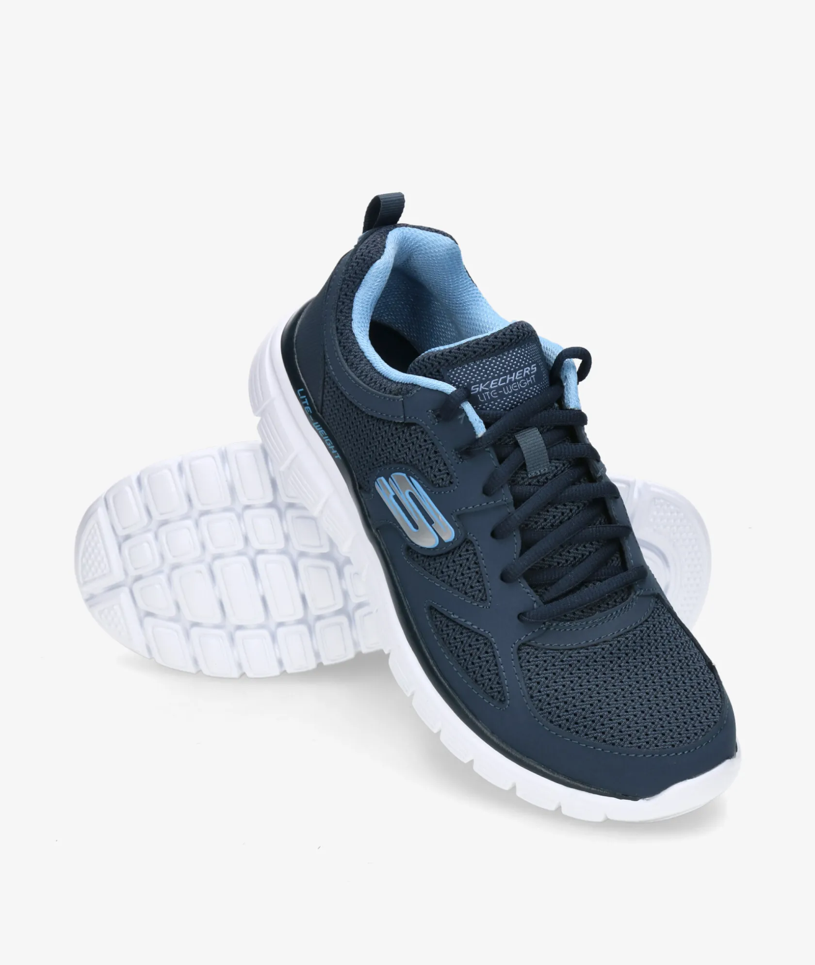 Hombre Skechers Deportivos 52635 en azul marino