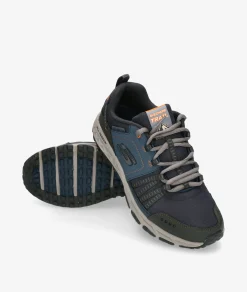 Hombre Skechers Deportivos 51591 en azul marino