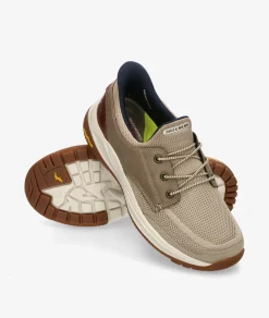 Hombre Skechers Deportivos 205467 en beige