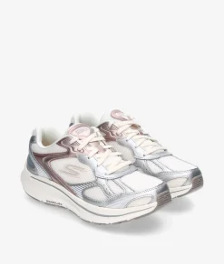 Mujer Skechers Deportivos 128633 en blanco