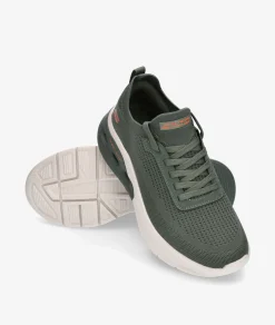 Hombre Skechers Deportivos 118344 en caki