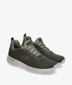 Hombre Skechers Deportivos 58360 en caki