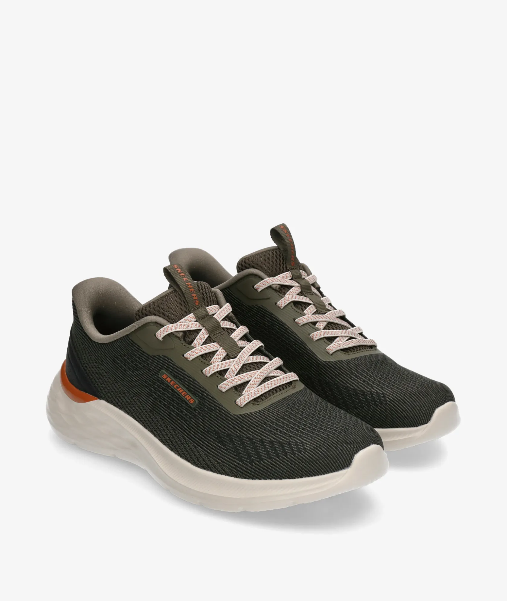 Hombre Skechers Deportivos 211369 en caki