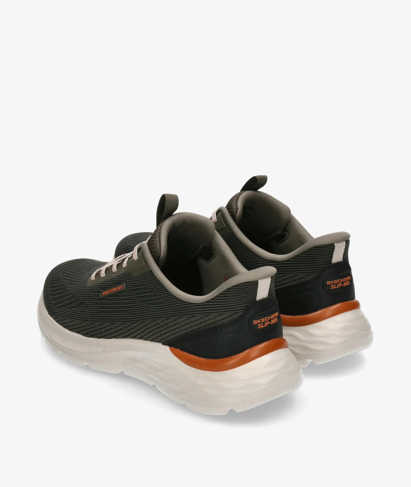 Hombre Skechers Deportivos 211369 en caki