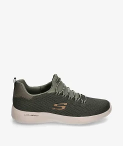 Hombre Skechers Deportivos 58360 en caki