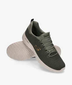 Hombre Skechers Deportivos 58360 en caki