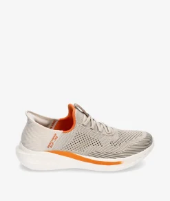 Hombre Skechers Deportivos 210810 en piedra