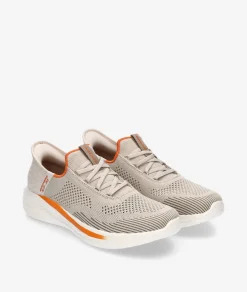 Hombre Skechers Deportivos 210810 en piedra