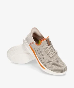 Hombre Skechers Deportivos 210810 en piedra