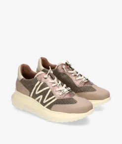 Mujer Wonders Deportivos A-4001 en topo
