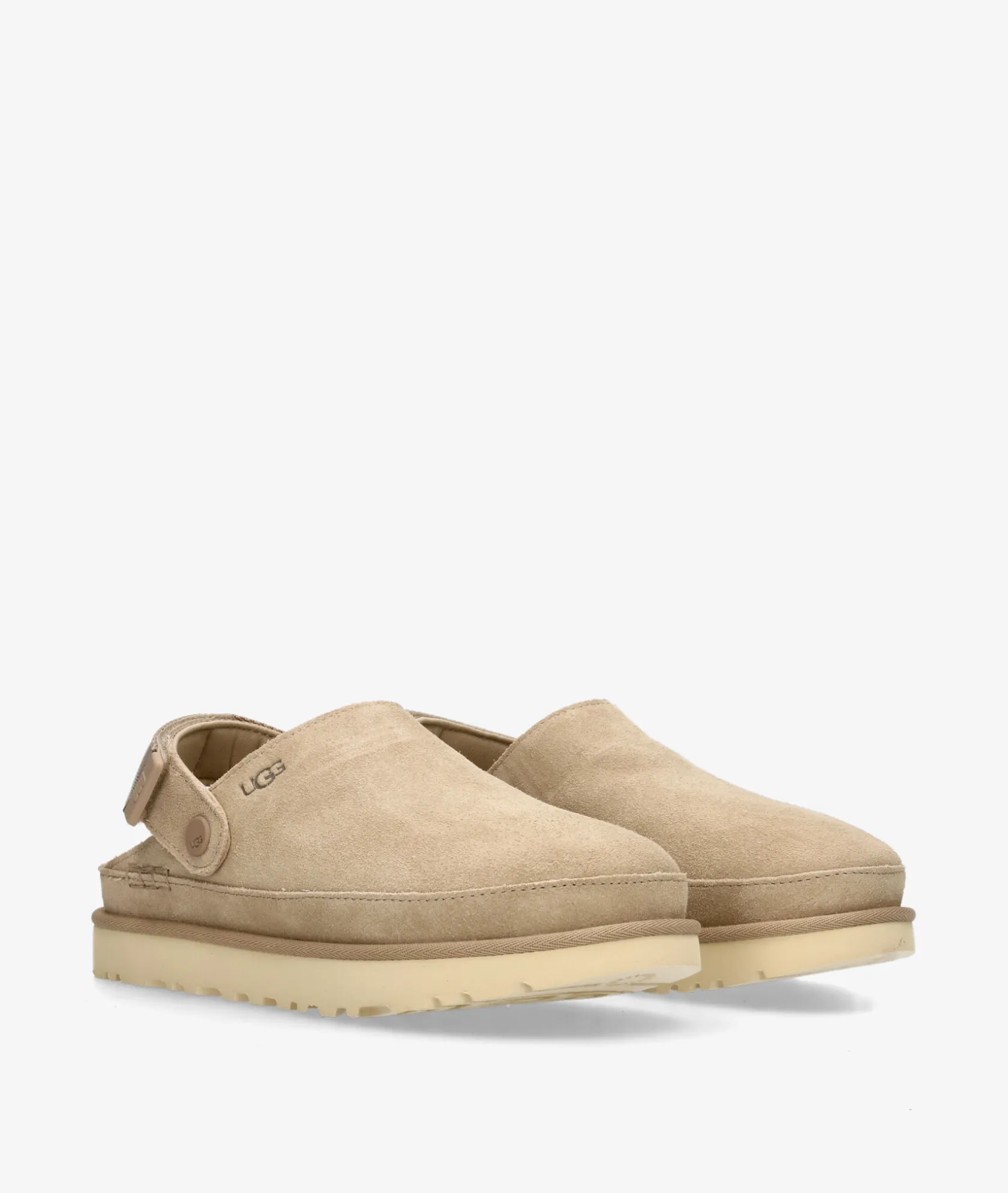 Mujer UGG DOBLE PISO GOLDENSTAR CLOG en beige