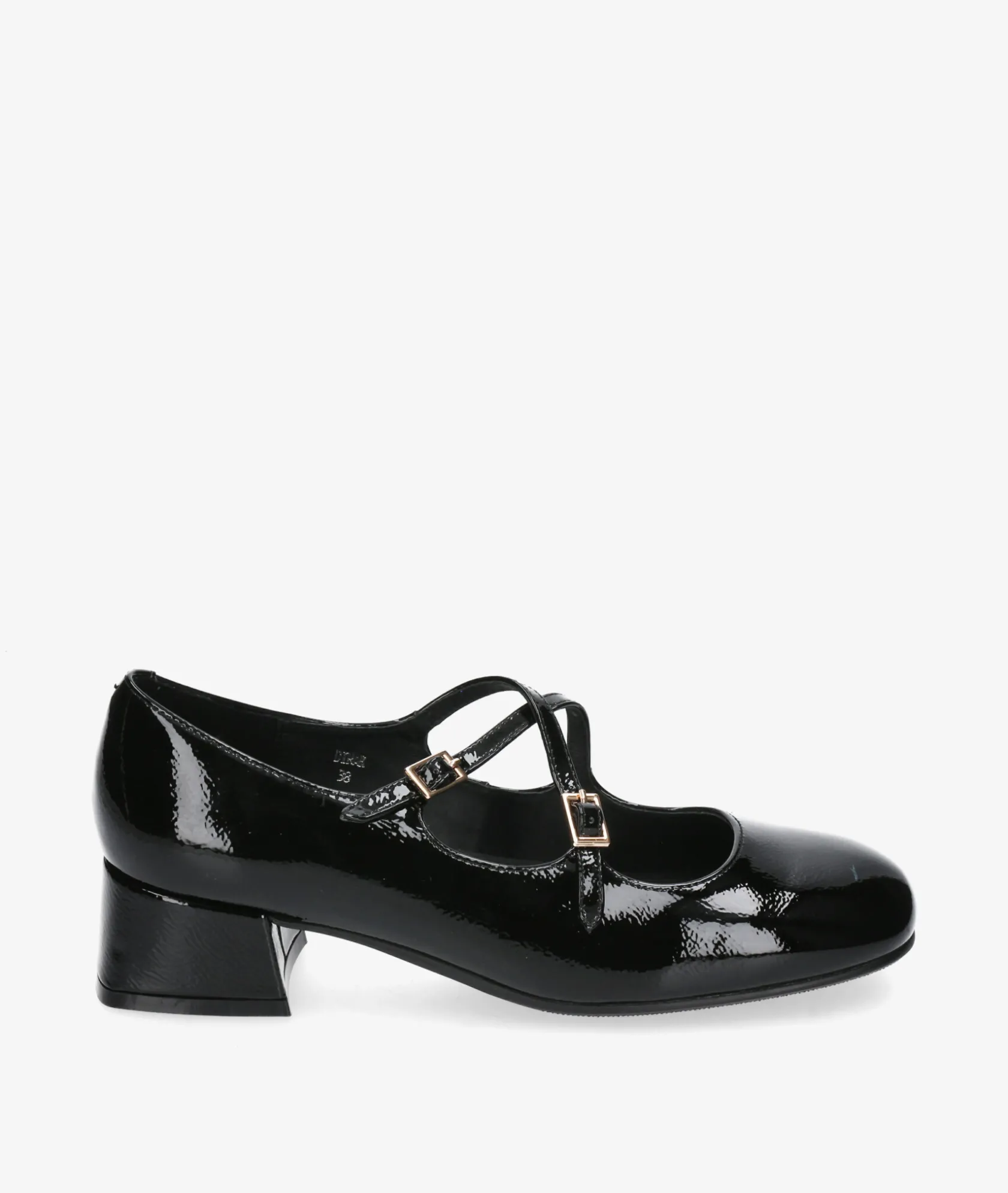 Mujer Stephen Allen Merceditas DINAR 38205-C11 en charol negro