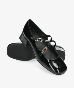 Mujer Stephen Allen Merceditas DINAR 38205-C11 en charol negro